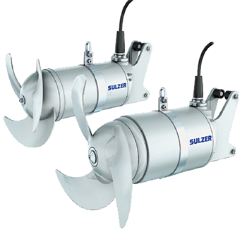 Máy khuấy chìm Sulzer 